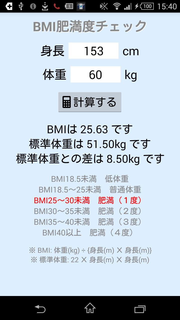 度 bmi 肥満
