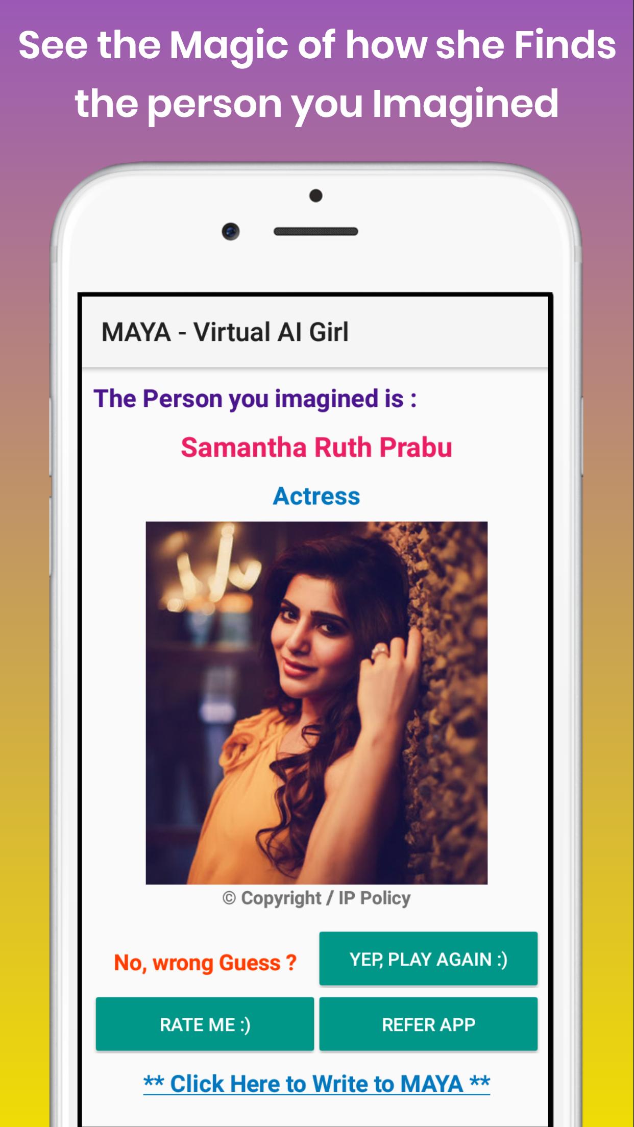 ❤ MAYA : Person Guesser ❤ for Android - APK Download