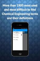 Chemical Engineering Terms Cartaz