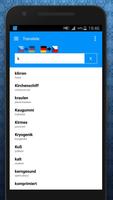 German Czech Dictionary capture d'écran 1