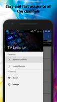 TV Lebanon Channels Info Affiche