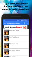 TV Singapore Channels Info captura de pantalla 1