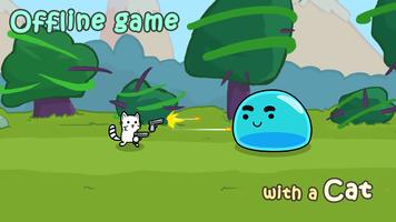Cat shoot war: offline games स्क्रीनशॉट 1