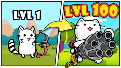 Скачать Кот война: игры без интернета APK