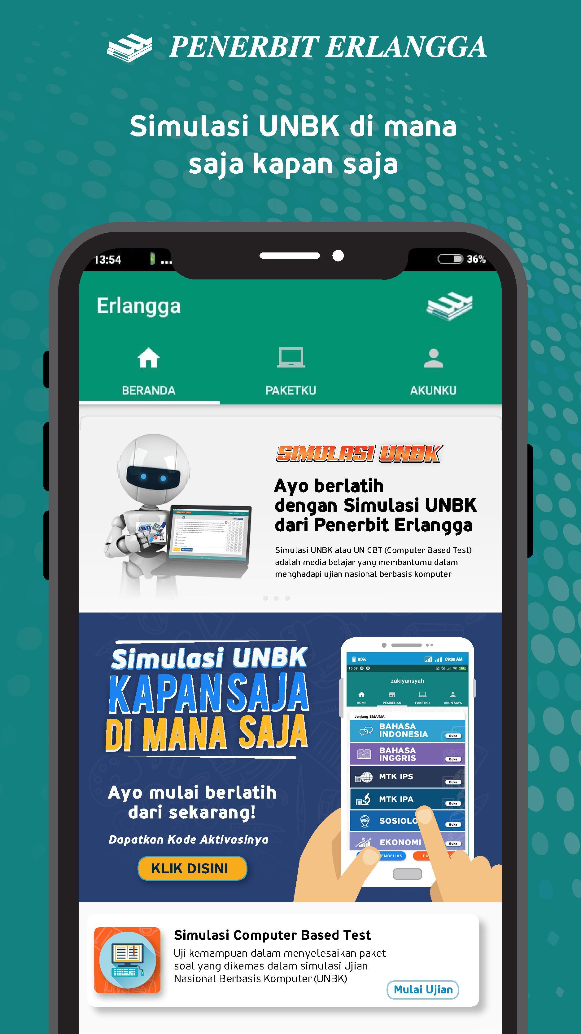 SIMULASI UNBK PENERBIT ERLANGGA for Android APK Download