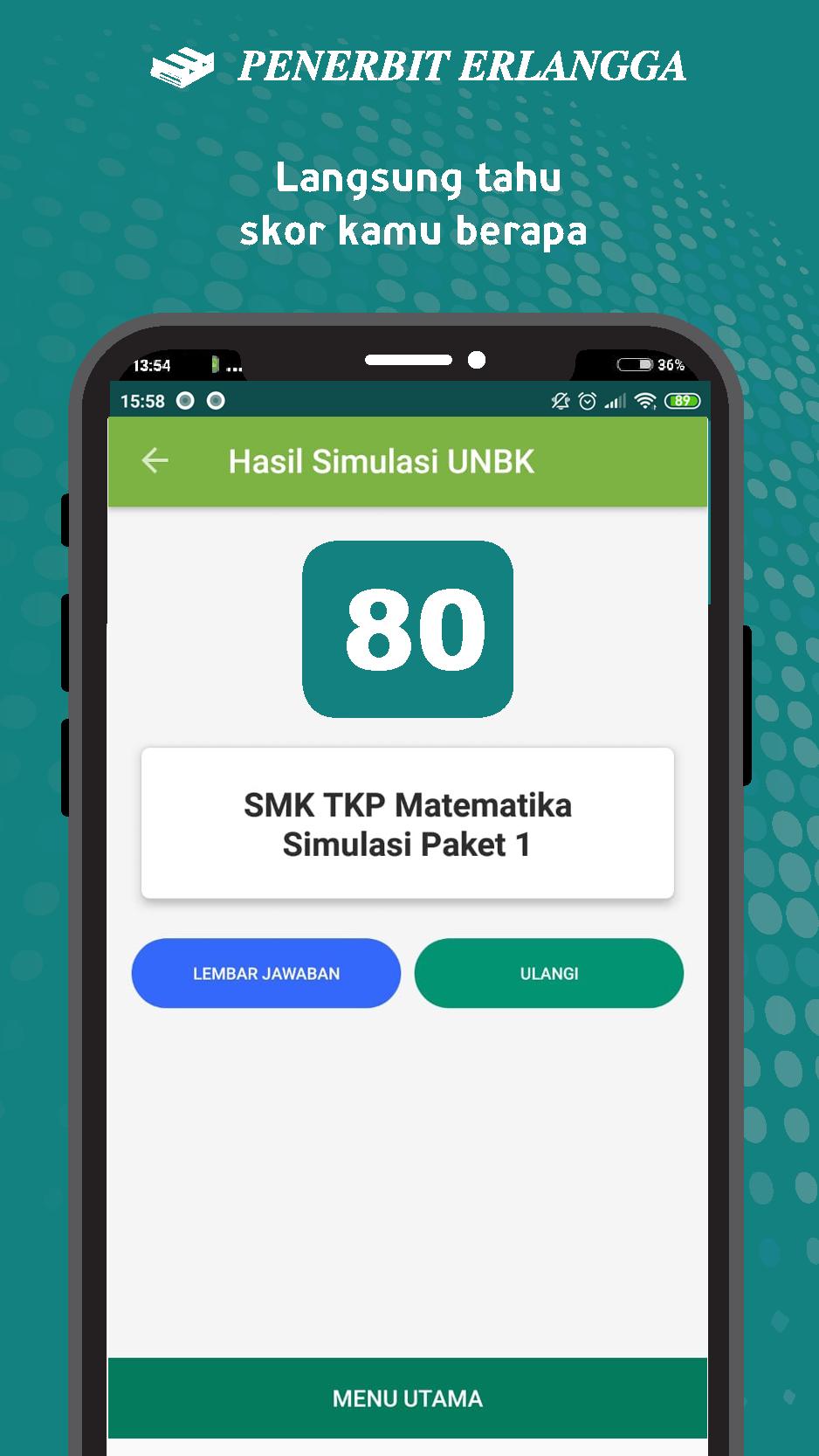 SIMULASI UNBK PENERBIT ERLANGGA for Android APK Download