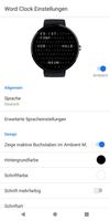 Word Clock - Watchface screenshot 1