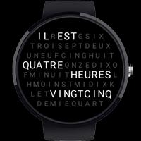 Word Clock - Watchface capture d'écran 2