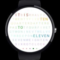 Word Clock - Watchface capture d'écran 3