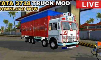 Indian Cargo Truck Bussid ポスター