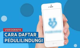 2 Schermata Cara Mendaftar PeduliLINDUNGI