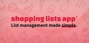 Shopping Lists (with widget)