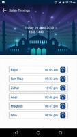 Qibla Direction with Salah Timings & Masnoon Duas screenshot 2