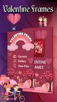 Valentine Day Photo Frames Affiche