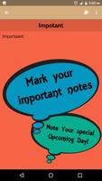 Easy notepad with colored notes app capture d'écran 1