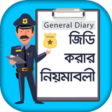 জিডি করার নিয়মাবলী- General diary icono