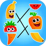 Baixe Funny Food ABC para crianças! Jogos educativos 4-6 no PC com MEmu