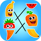 Funny Food Games for Kids! أيقونة