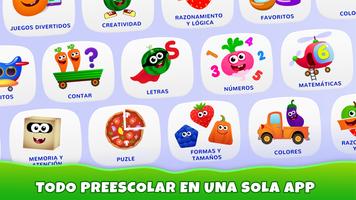 Juegos infantiles de 2-4 años! Poster