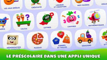 Maternelle jeux pour enfants! Affiche