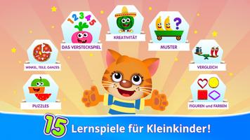 Kindergarten Spiele für Kinder Plakat