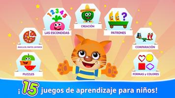 Juegos educativos para niños Poster