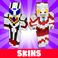 ”Ultraman Skins for MCPE