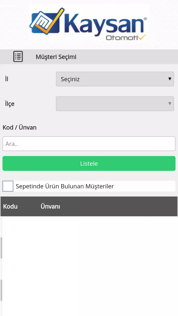 Kaysan Otomotiv B2B APK for Android Download