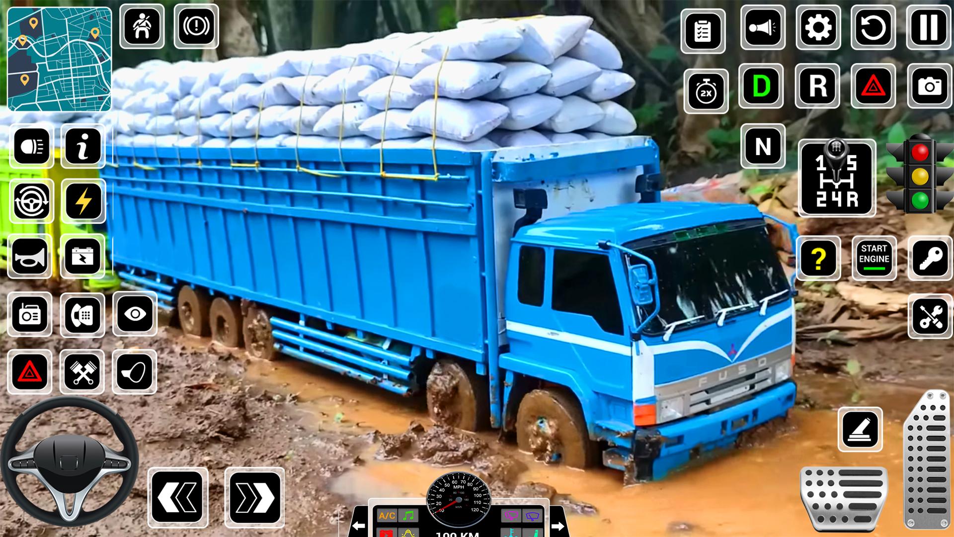 Download do APK de Jogos de caminhão de lama 3D para Android