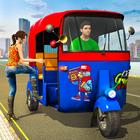 Tuk Tuk Rickshaw: Auto Game 3D icon