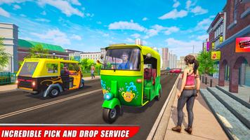 Tuk Tuk Rickshaw: Auto Game 3D screenshot 1