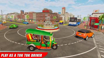 Tuk Tuk Rickshaw: Auto Game 3D screenshot 2