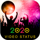 Happy New Year Video Status Maker 2020 icône