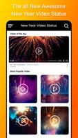 Happy New Year Video Status Maker 2020 ภาพหน้าจอ 1