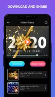 New Year video status 2020 - Happy New Year Status screenshot 2