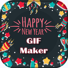 New Year GIF 2019 icon