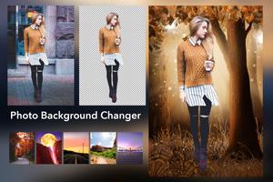 Photo Background Changer Affiche