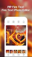 Fire Text Photo Frame screenshot 2