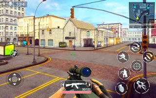 Gun Fire Squad: Free Survival Battlegrounds imagem de tela 1