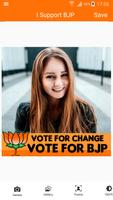 I Support BJP - BJP DP Maker with Narendra Modi captura de pantalla 2