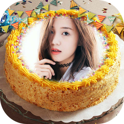Photo On Birthday Cake