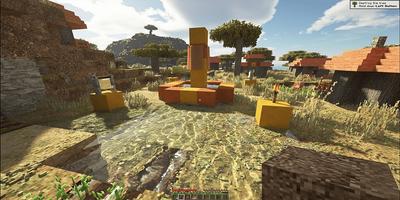 Realistic shader Mod for Mcpe 포스터