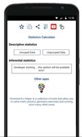 Statistics Calculator Affiche