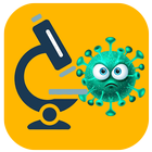 Microscope Microbe icon