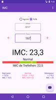 Índice de masa corporal IMC Poster