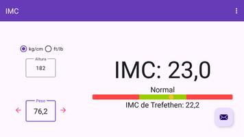 Índice de masa corporal IMC captura de pantalla 1