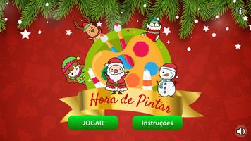 Hora de pintar Natal poster