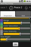 Mood Ring Thermometer Widget capture d'écran 1