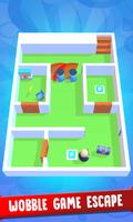 Mission Wobble Man Escape 3DGame الملصق