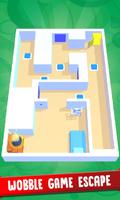 Mission Wobble Man Escape 3DGame تصوير الشاشة 3